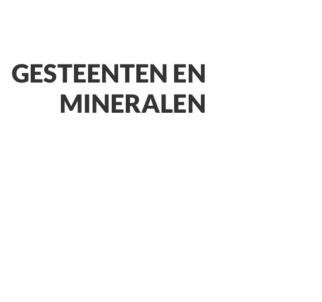 Gesteenten en mineralen